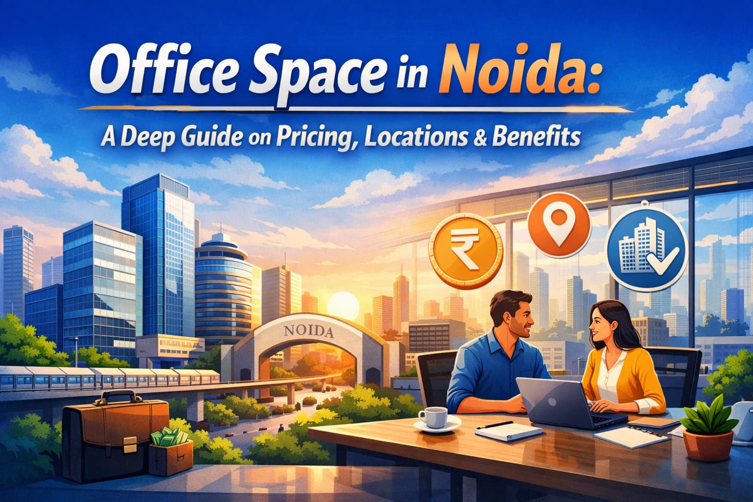 ROI Comparison: Retail Shops vs Office Space in Noida — What Should You Buy?